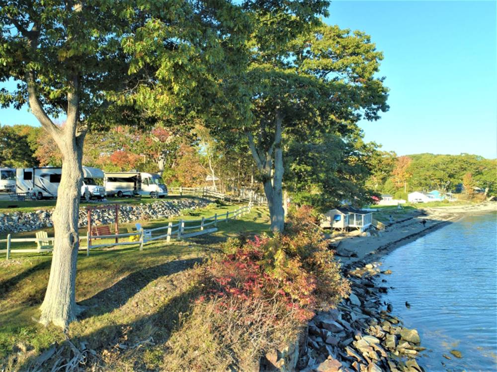 RV sites near the shore