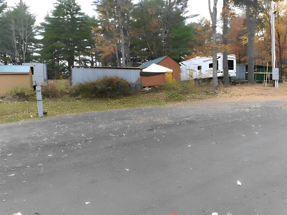 Paved roads at park