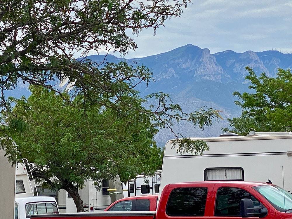 Tall mountains