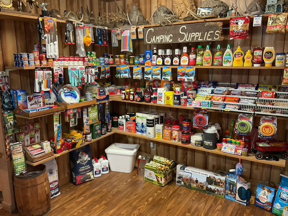 Campground store at Buckhorne Country Store and Campground