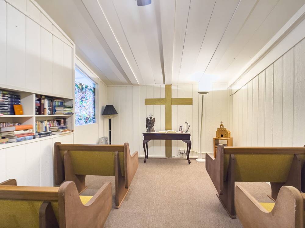 Inside of the chapel