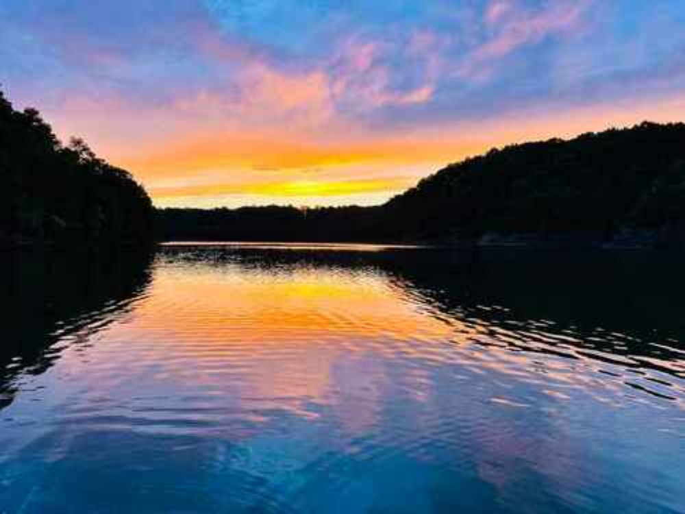 View of the lake at The Point RV at Lake Hartwell