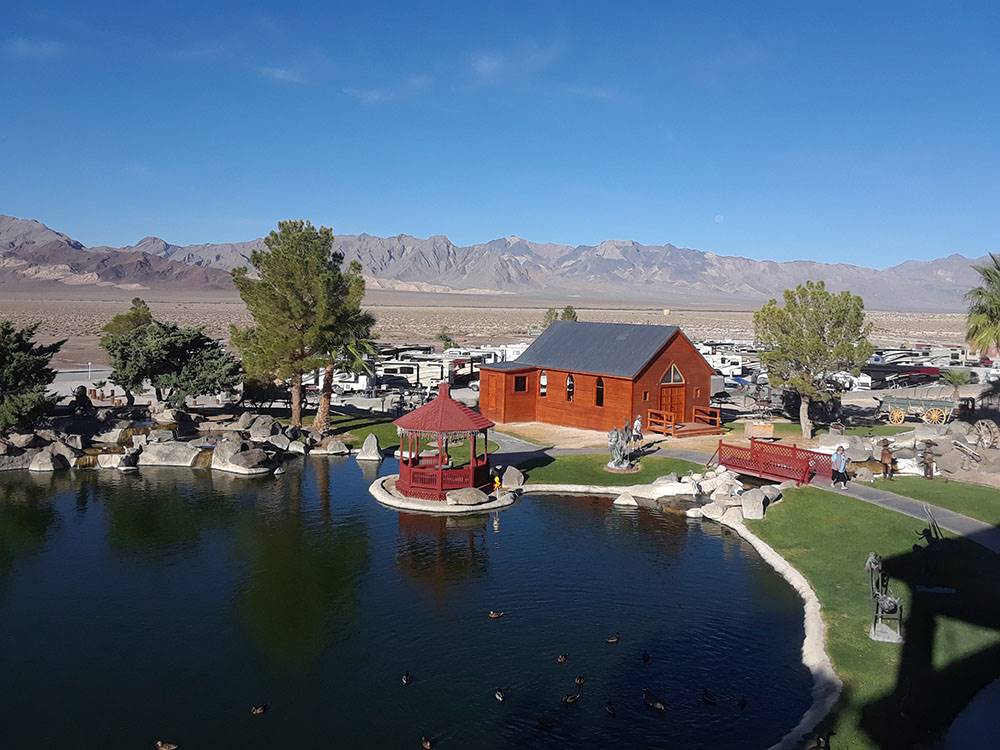 Overview of the lake