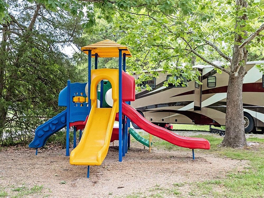 Playground equipment at MISSOURI RV PARK