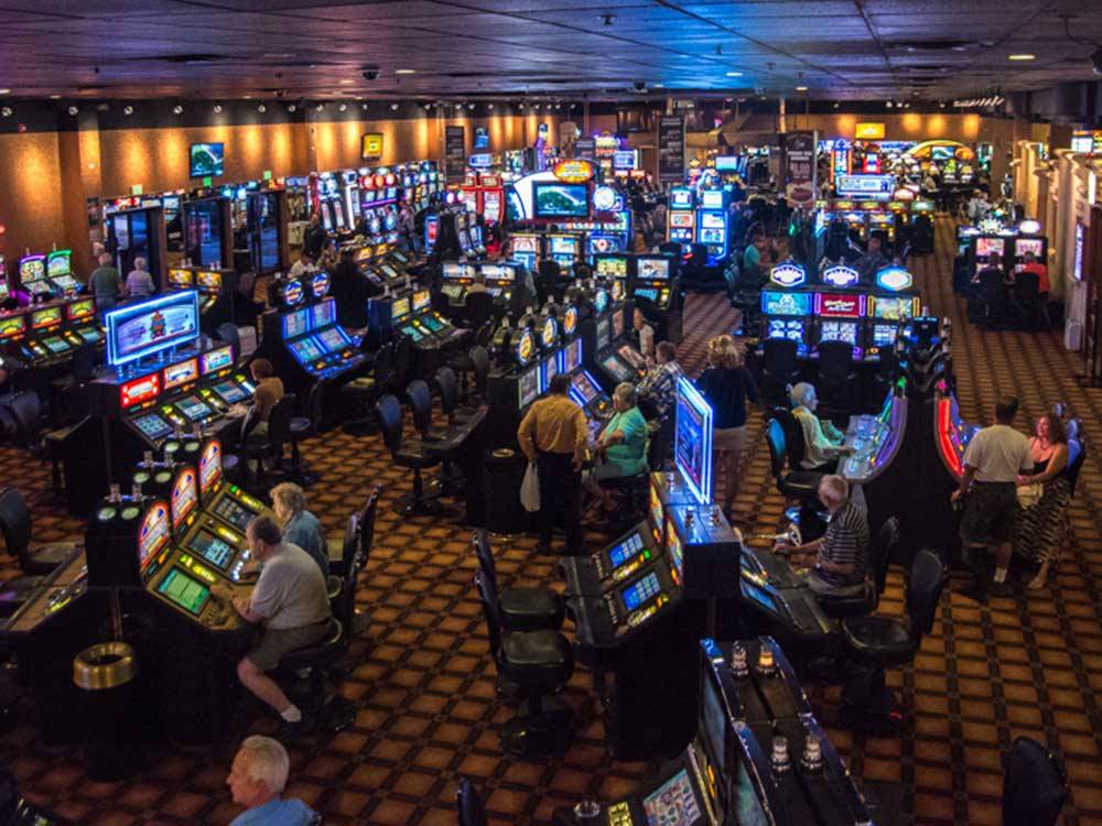 Inside casino at GOLD DUST WEST CASINO & RV PARK