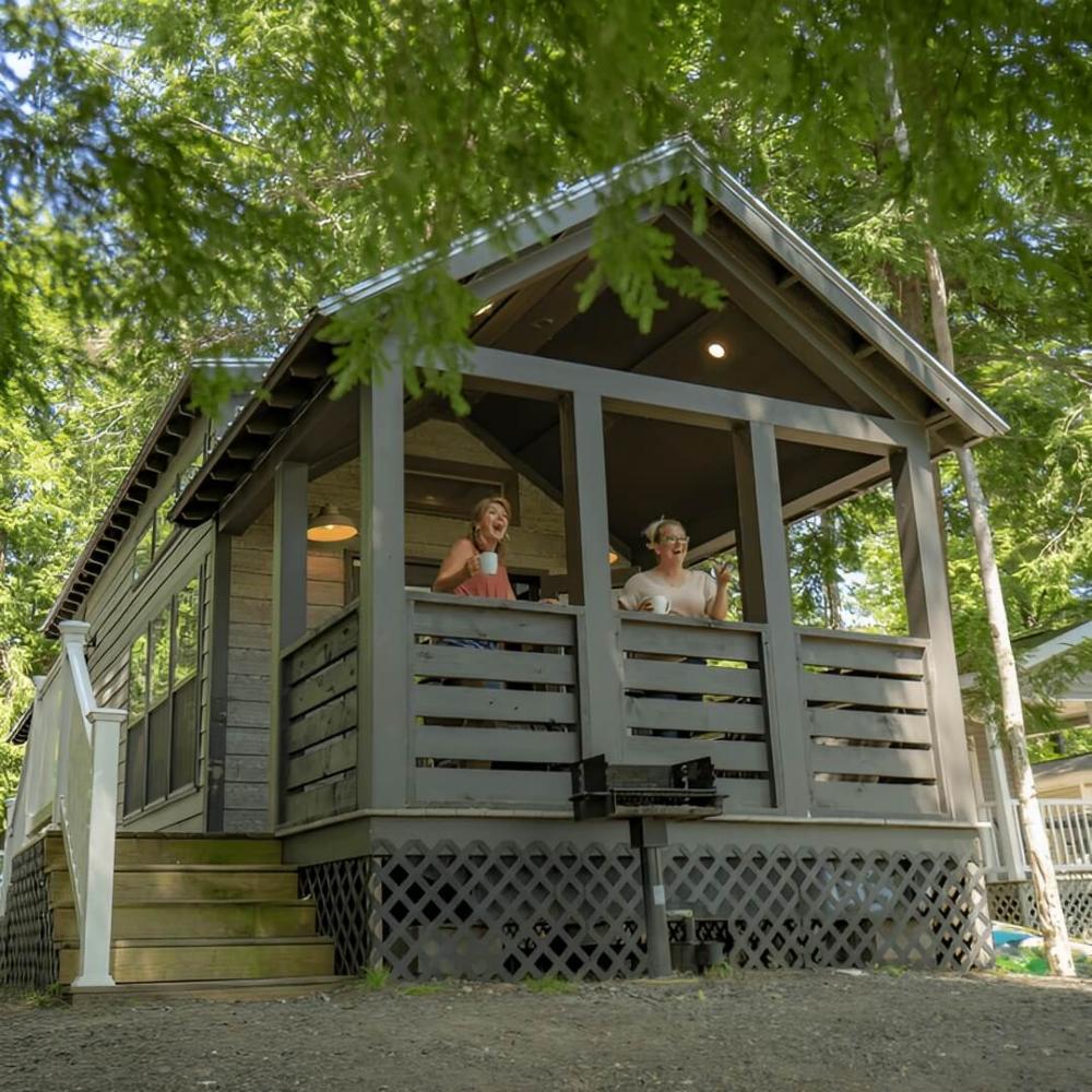Cabin rental at Point Sebago Resort