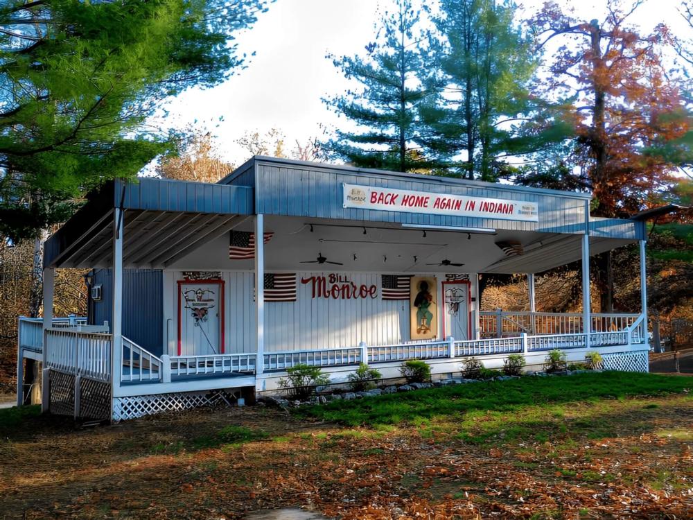 Stage at Bill Monroe Memorial Music Park & Campground