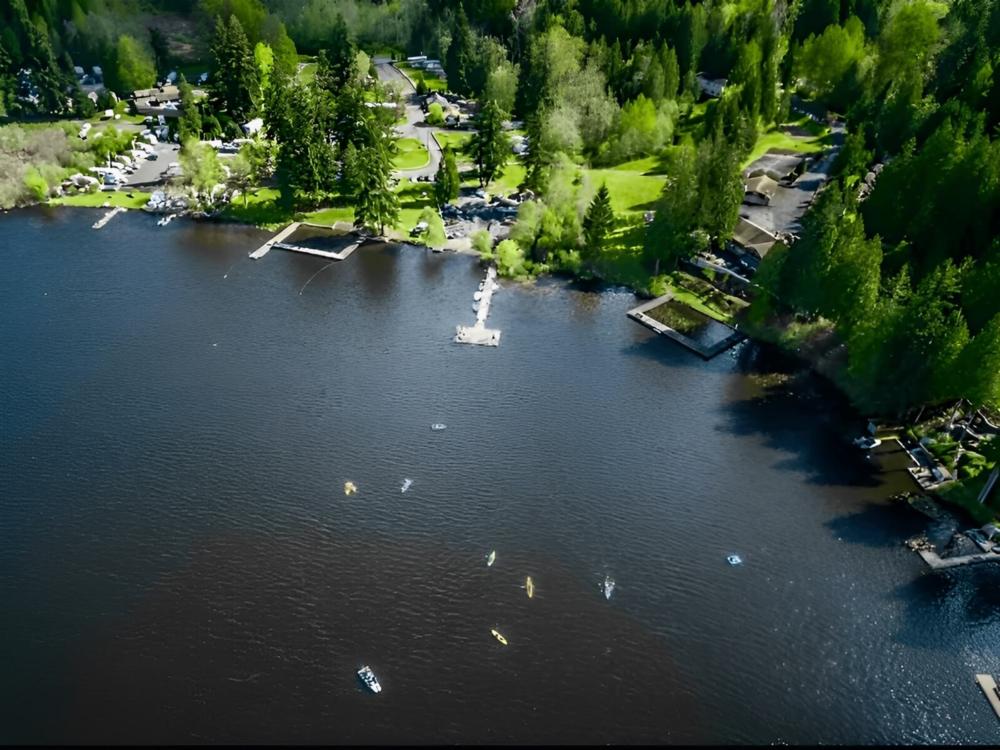 Area lake view at Camp Lakeview