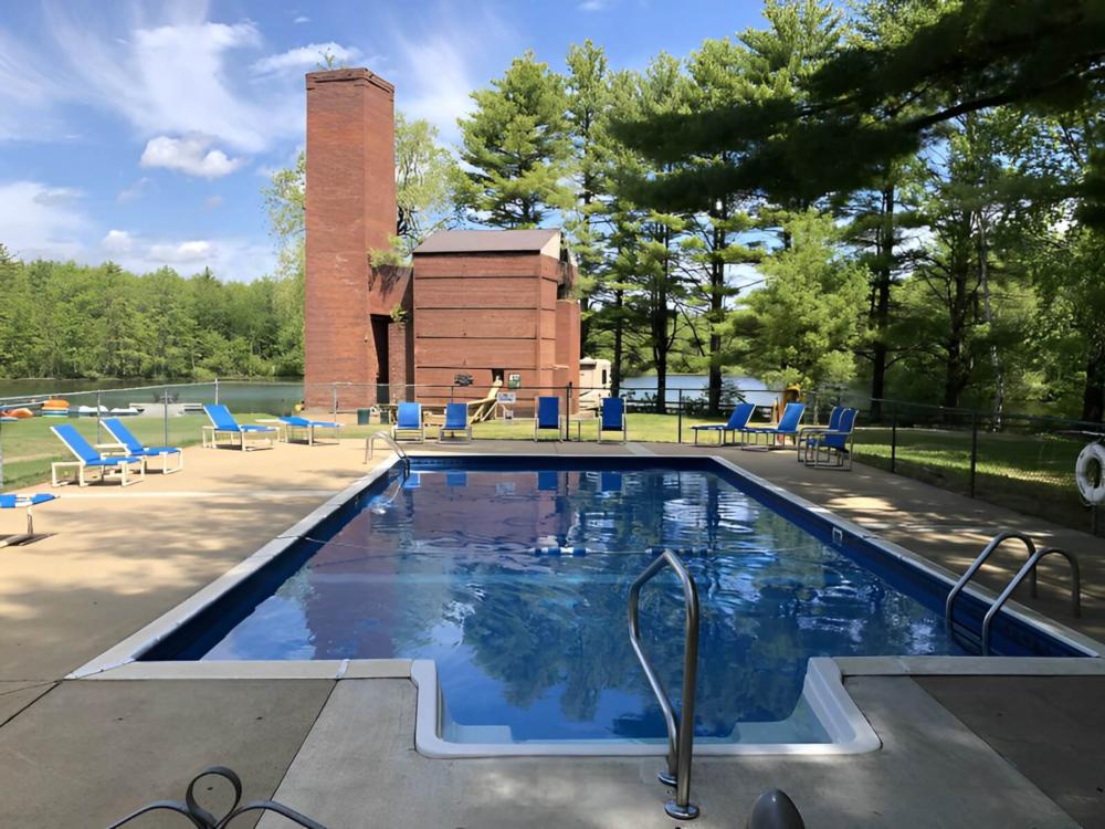 Pool at site Beaver Dam Campground