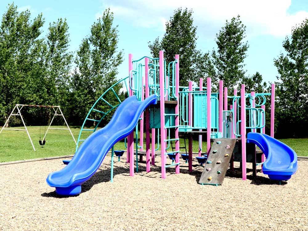 Playground for children at COUNTRY ROADS RV PARK