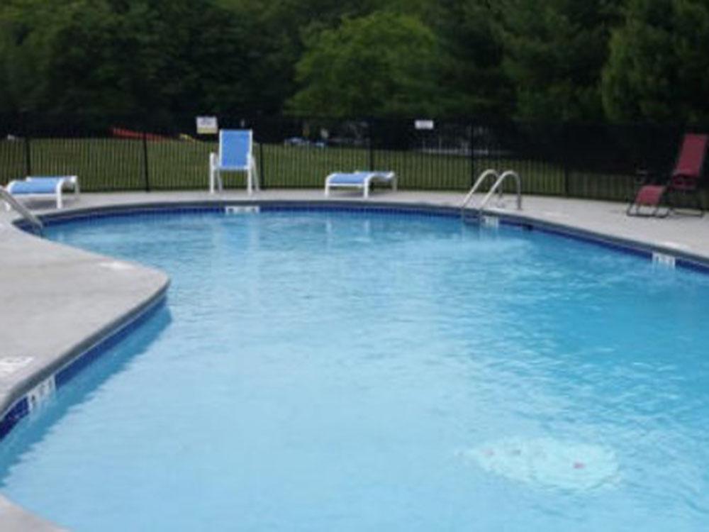 Pool area at ACES HIGH RV PARK AND RESORT