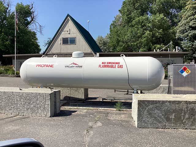 We have propane 