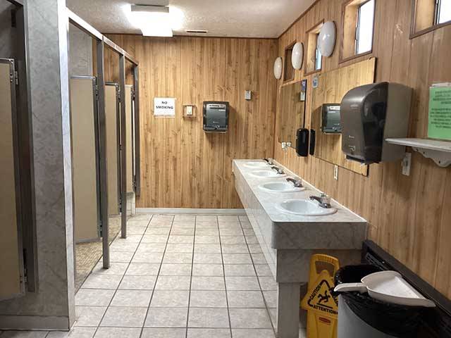 Super clean restrooms