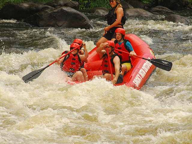 For the adventurer, try some whitewater rafting!