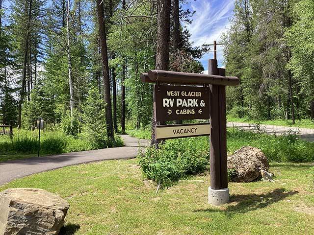 Welcome to West Glacier RV Park, only minutes from Glacier National Park