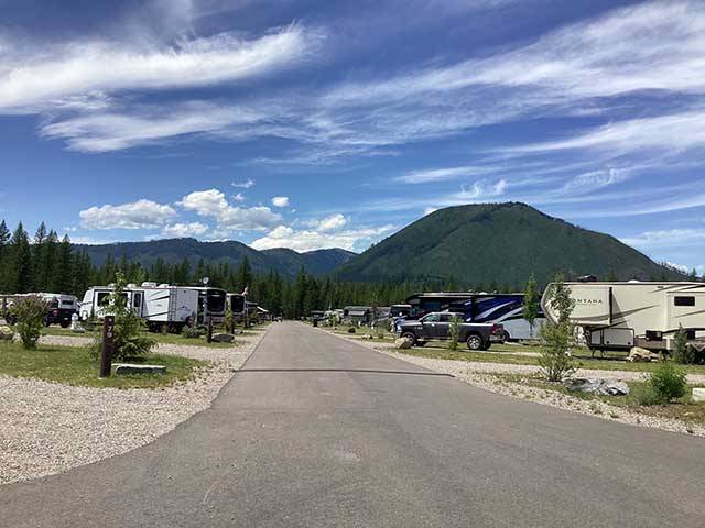 Wide paved roads