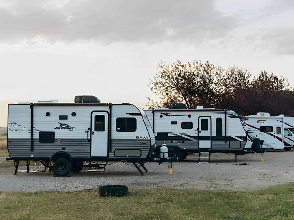 View of RV site
