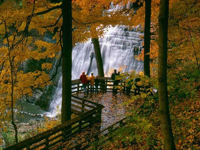 Experience the Cuyahoga Valley National Park.