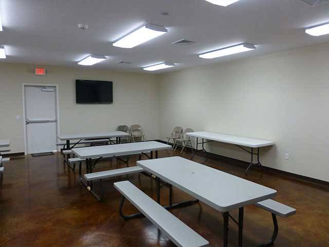 New storm room to protect our guests