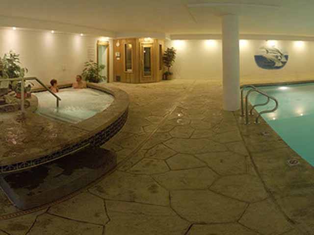 Indoor pool and spa