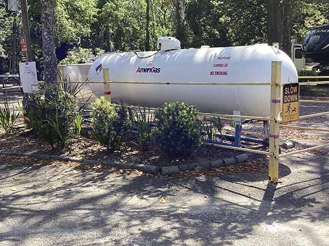 We have propane for your convenience
