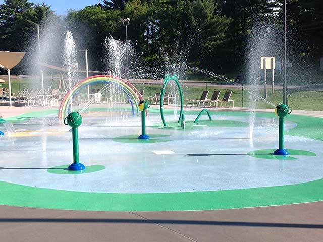 Tons of fun in the Splash Pad