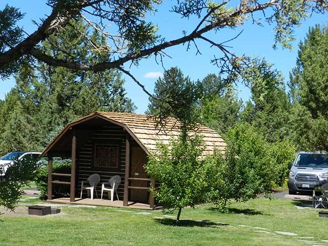 We also offer a number of cabins for our non-RVing guests.
