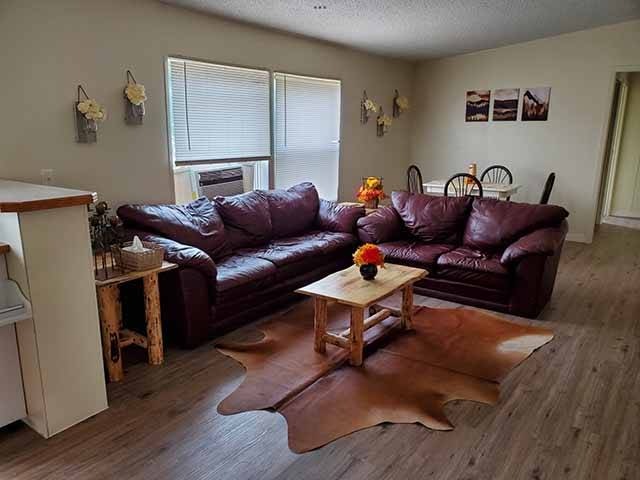 Comfortable sitting area in Lodge