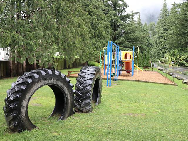 Playground will keep kids busy all day!