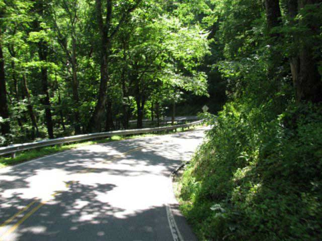 The beautiful Blue Ridge Mountain Drive
