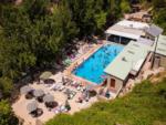 Birdseye view of the pool at Veyo Pool and Crawdad Canyon - thumbnail