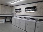 Laundry facilities for guests at COLUMBUS WOODS-N-WATERS KAMPGROUND - thumbnail
