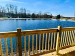 A view of the pond at Skillet Creek Campground - thumbnail