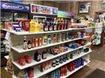 The shelves in the general store at RUBY VALLEY CAMPGROUND & RV PARK - thumbnail