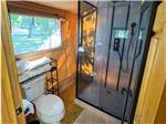 Bathroom in the glamping tent - thumbnail