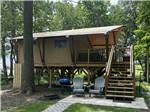 Glamping tent exterior - thumbnail