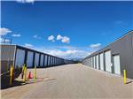 A row of the storage units at NEEDLES MARINA RESORT   - thumbnail