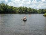 View larger image of Boaters on the river at SAVANNAH OAKS RV RESORT image #11