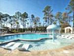 Pool area at site Traveler's World RV Community - thumbnail