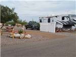 View larger image of Truck and trailer camping at PICACHO PEAK RV RESORT image #2