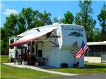 View larger image of A fifth wheel RV in a site at PIONEER CREEK RV RESORT image #5