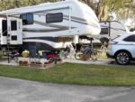View larger image of A fifth wheel trailer in a RV site at PORT ST LUCIE RV RESORT image #4