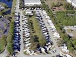 View larger image of An aerial view of the campsites at PORT ST LUCIE RV RESORT image #8