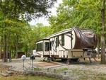 Parked trailer at site Port Of Kimberling Resort & Campground - thumbnail