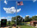 The flag pole in front at INDIAN CREEK CAMP & CONFERENCE CENTER - thumbnail