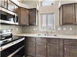 Inside the prefabricated home for sale at MESA SUNSET RV RESORT - thumbnail