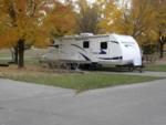 RV parked at Camp Dearborn - thumbnail