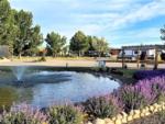 Flowers around a water feature at MEADOWS OF SAN JUAN RV RESORT - thumbnail