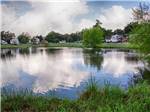 The pond reflecting the sky - thumbnail