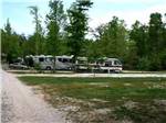 View larger image of Two motorhomes parked in sites at LAKESIDE RV PARK image #2